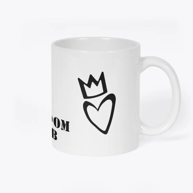 Crowned Heart B/W